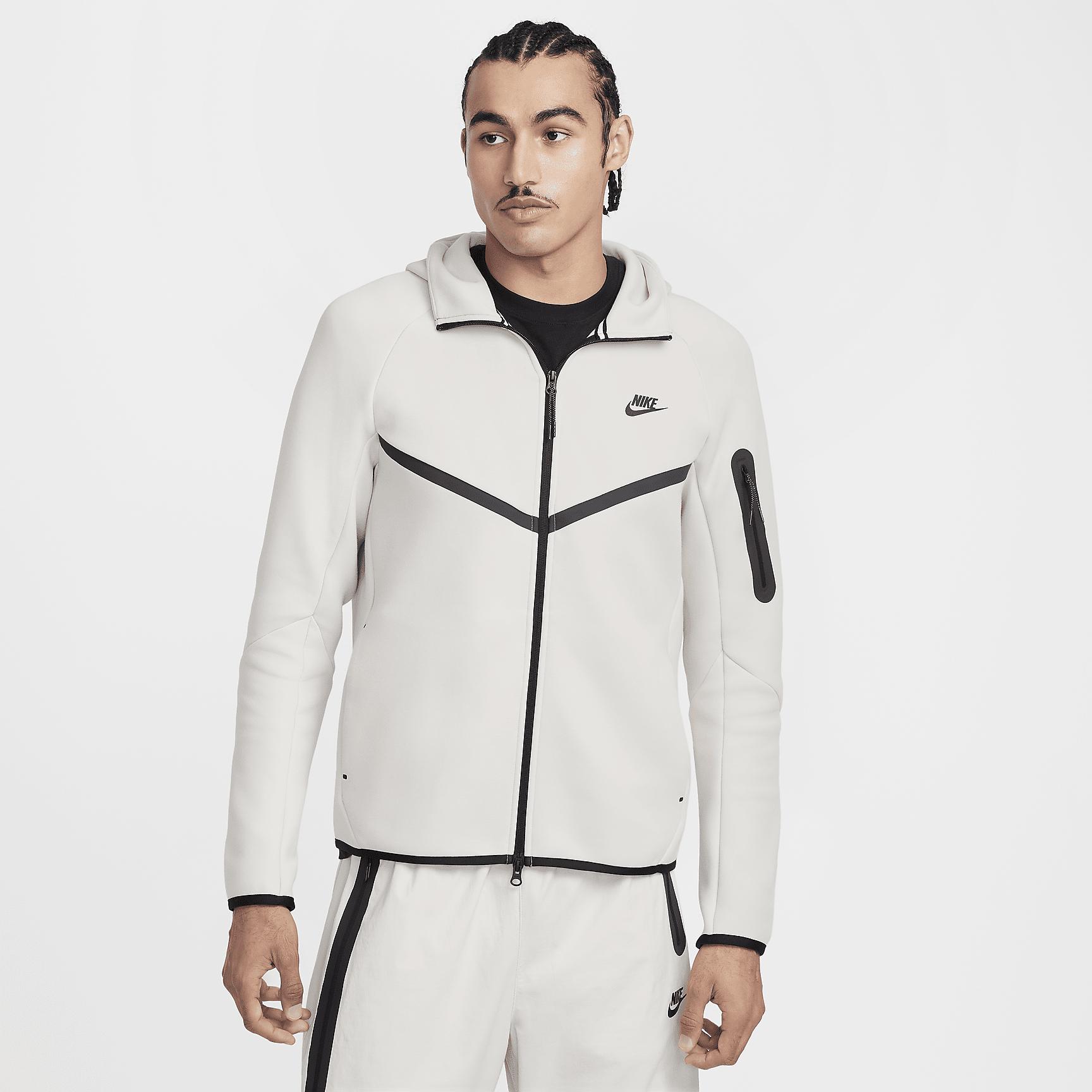Mens Nike Tech Full-Zip Fleece Windrunner Hoodie Product Image