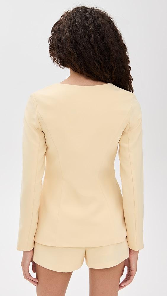 Amanda Uprichard Kya Romper | Shopbop Product Image