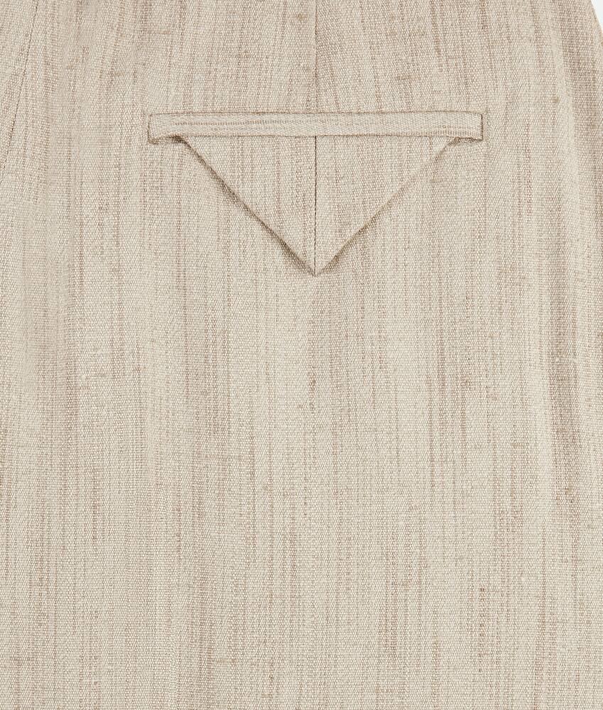 Women's Viscose Silk Pants in Grey putty Product Image