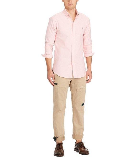 Polo Ralph Lauren Slim-Fit Solid Stretch Oxford Long-Sleeve Woven Shirt Product Image
