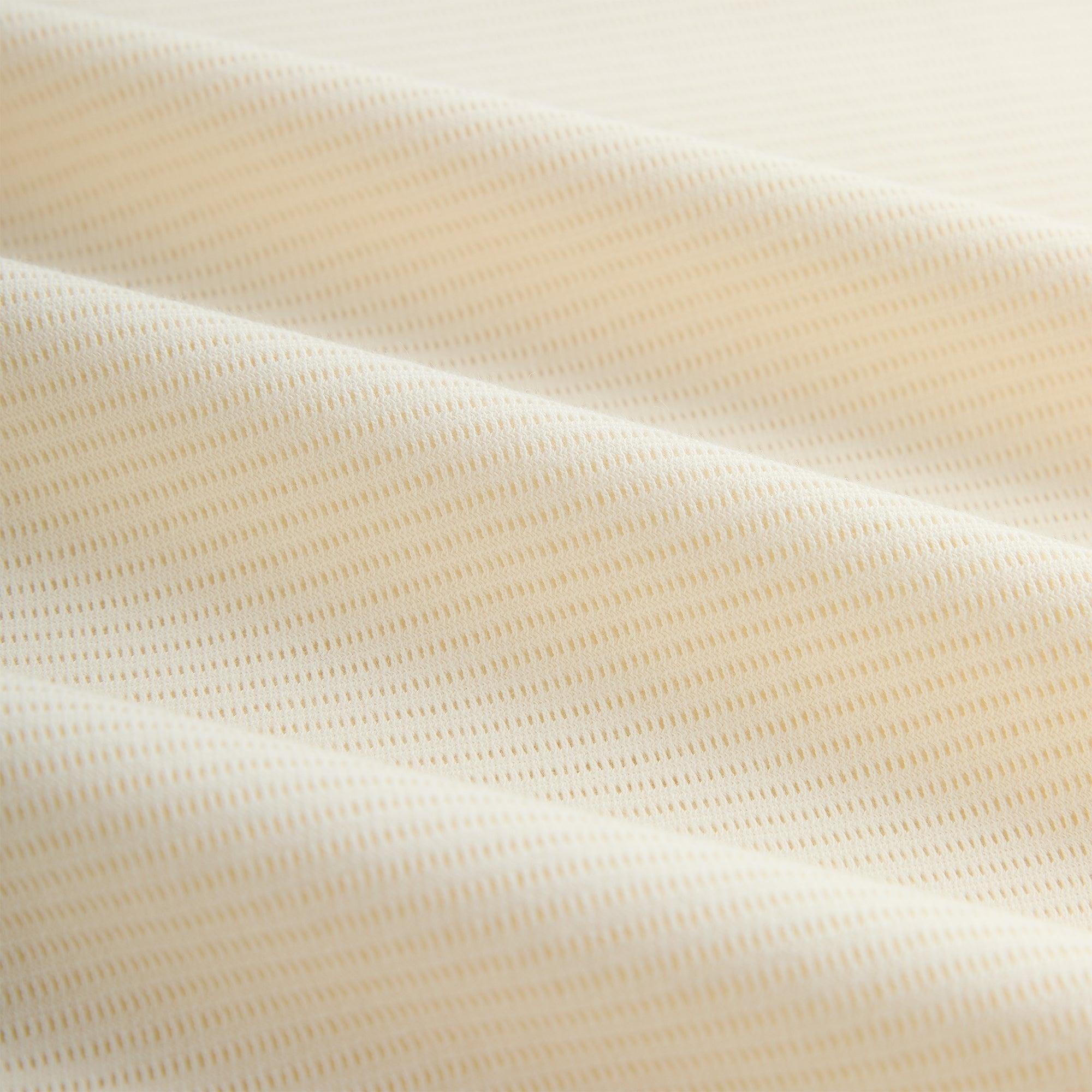 Kith Pointelle Mesh Leonard Pocket Tee - Sandrift Male Product Image