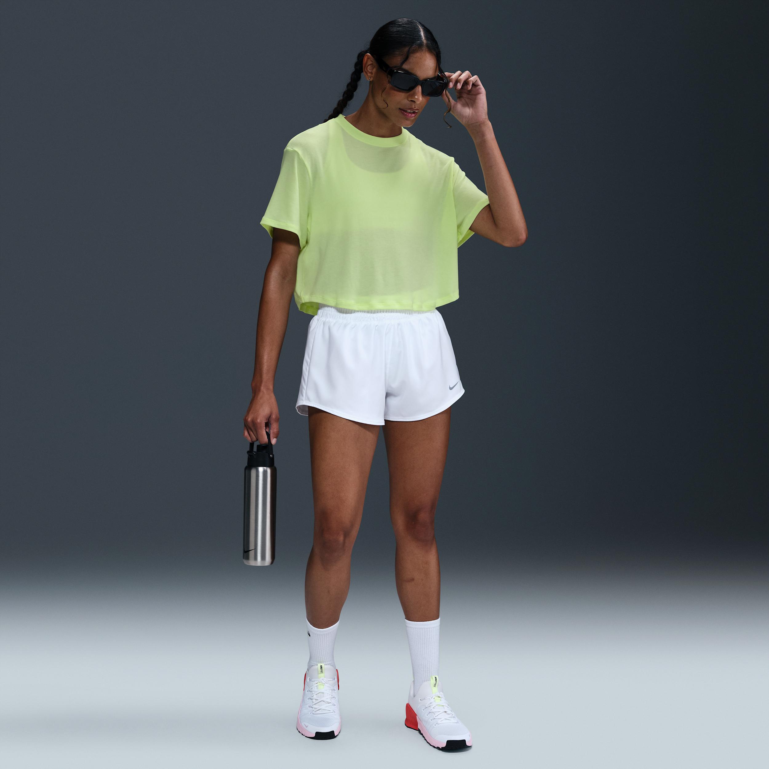 Nike Sportswear Chill Knit Women's Slim Striped T-Shirt Product Image