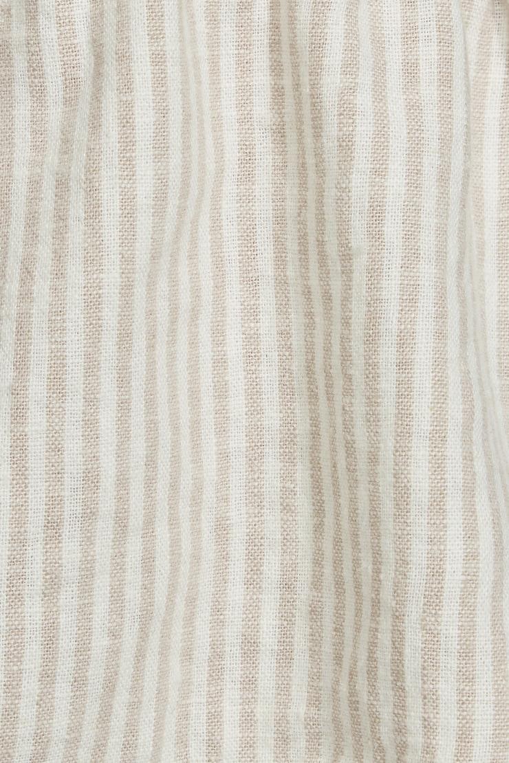 Linen Tie Back Halter Top Product Image