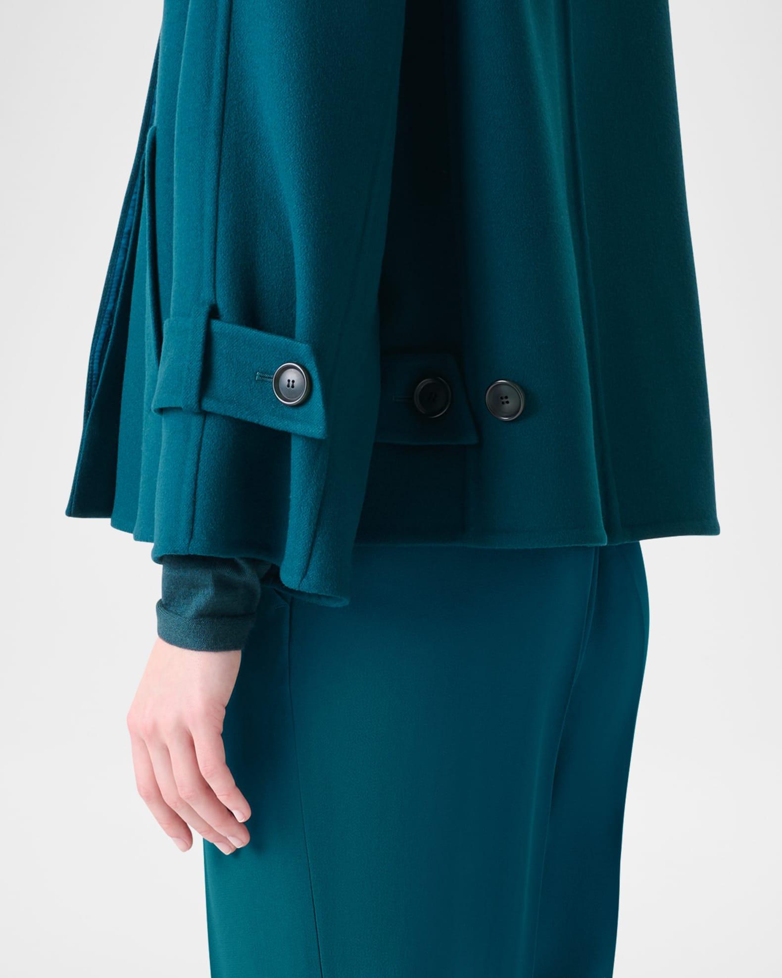 Alisa Cashmere Double-Face A-Line Jacket Product Image