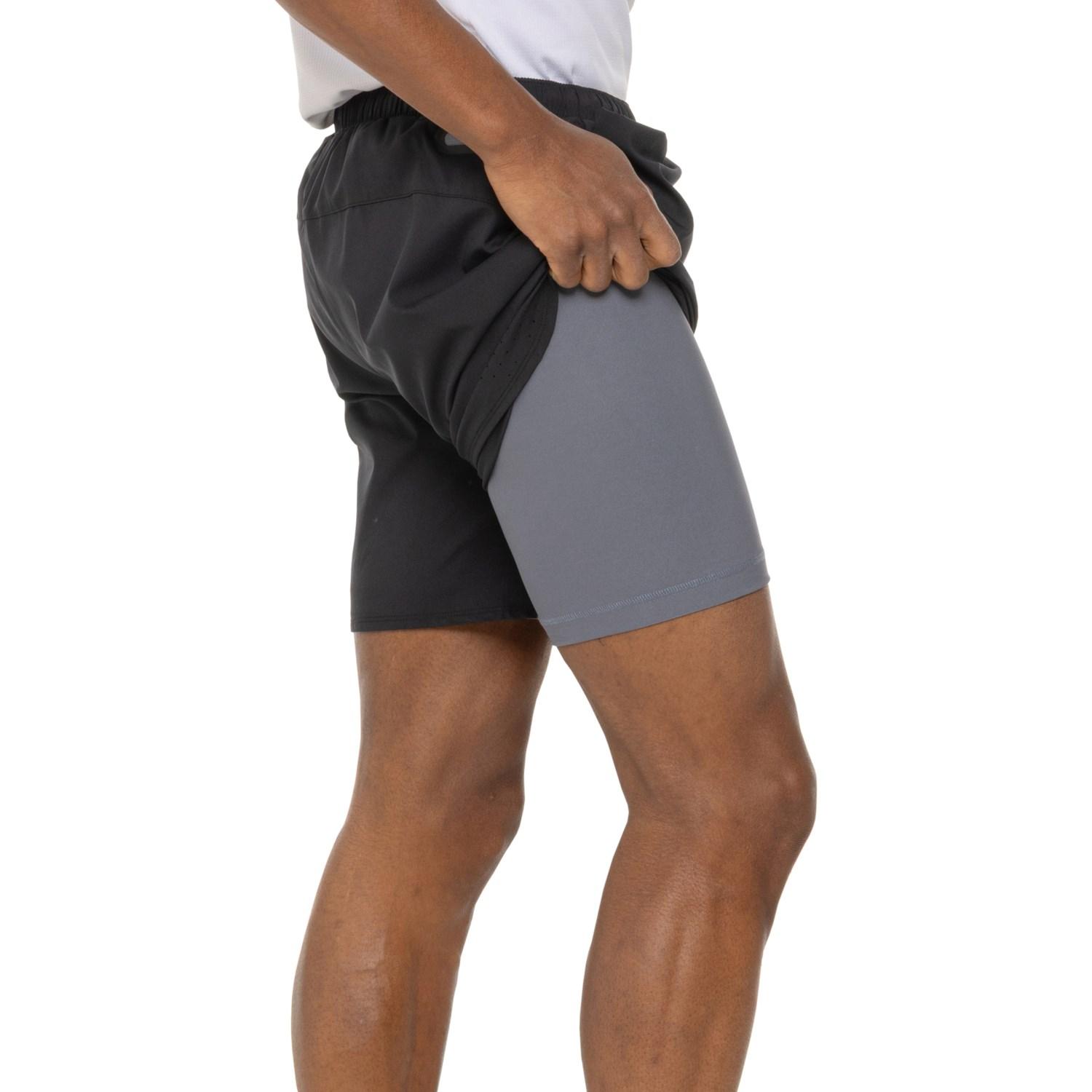 ASICS 2-N-1 Laser Cut Woven Shorts - 7” Product Image
