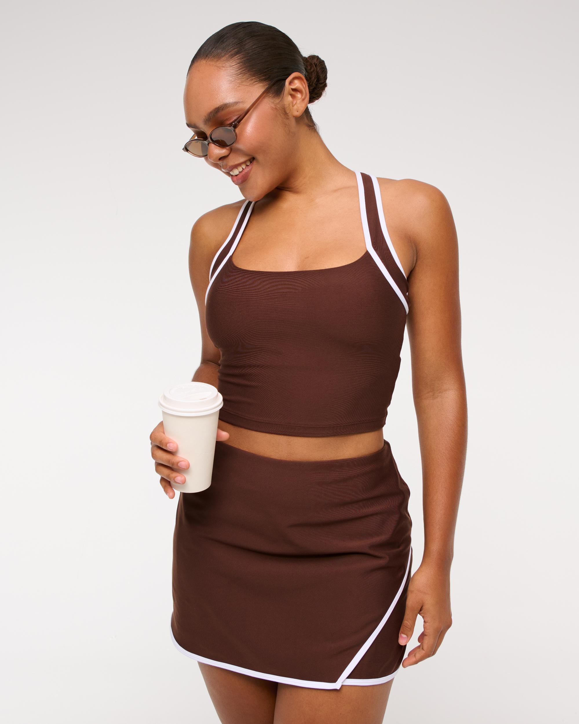 YPB sculptLUX Lined Wrap Skirt Product Image