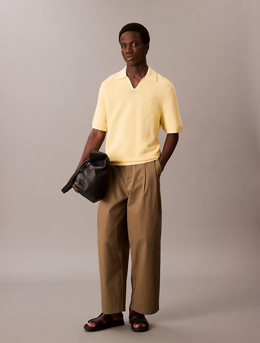 Tech Knit Sweater Polo Shirt Product Image