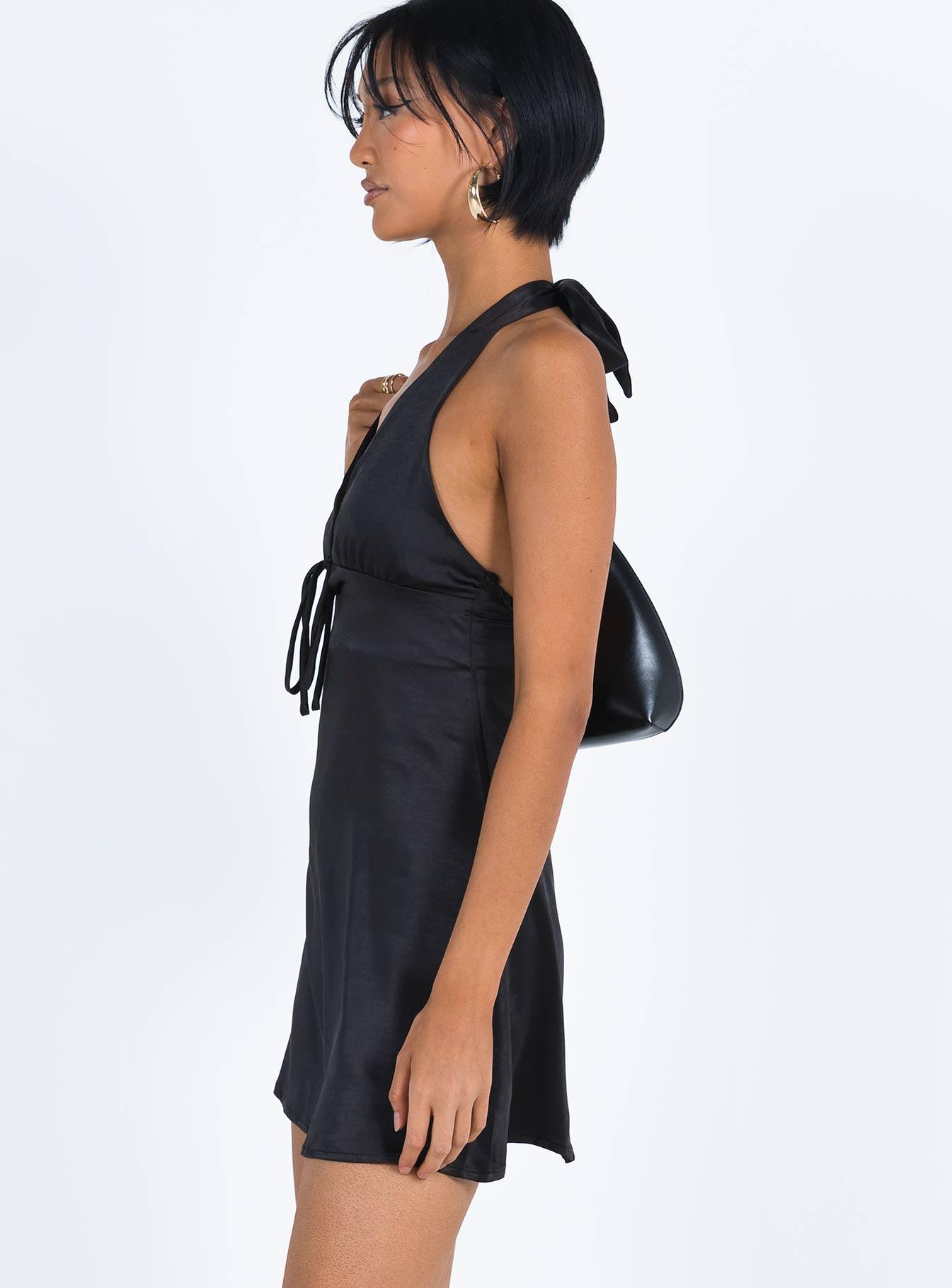 Lanier Mini Dress Black Product Image