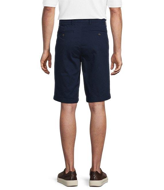 Roundtree & Yorke The Cloud Short Collection 11#double; Flat Front Washed Chino Shorts Product Image