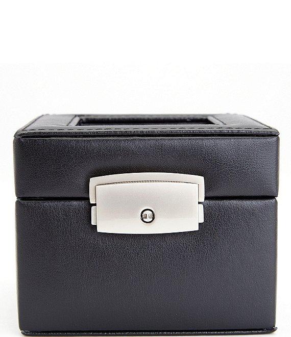 ROYCE New York Leather Two Slot Watch Box Product Image