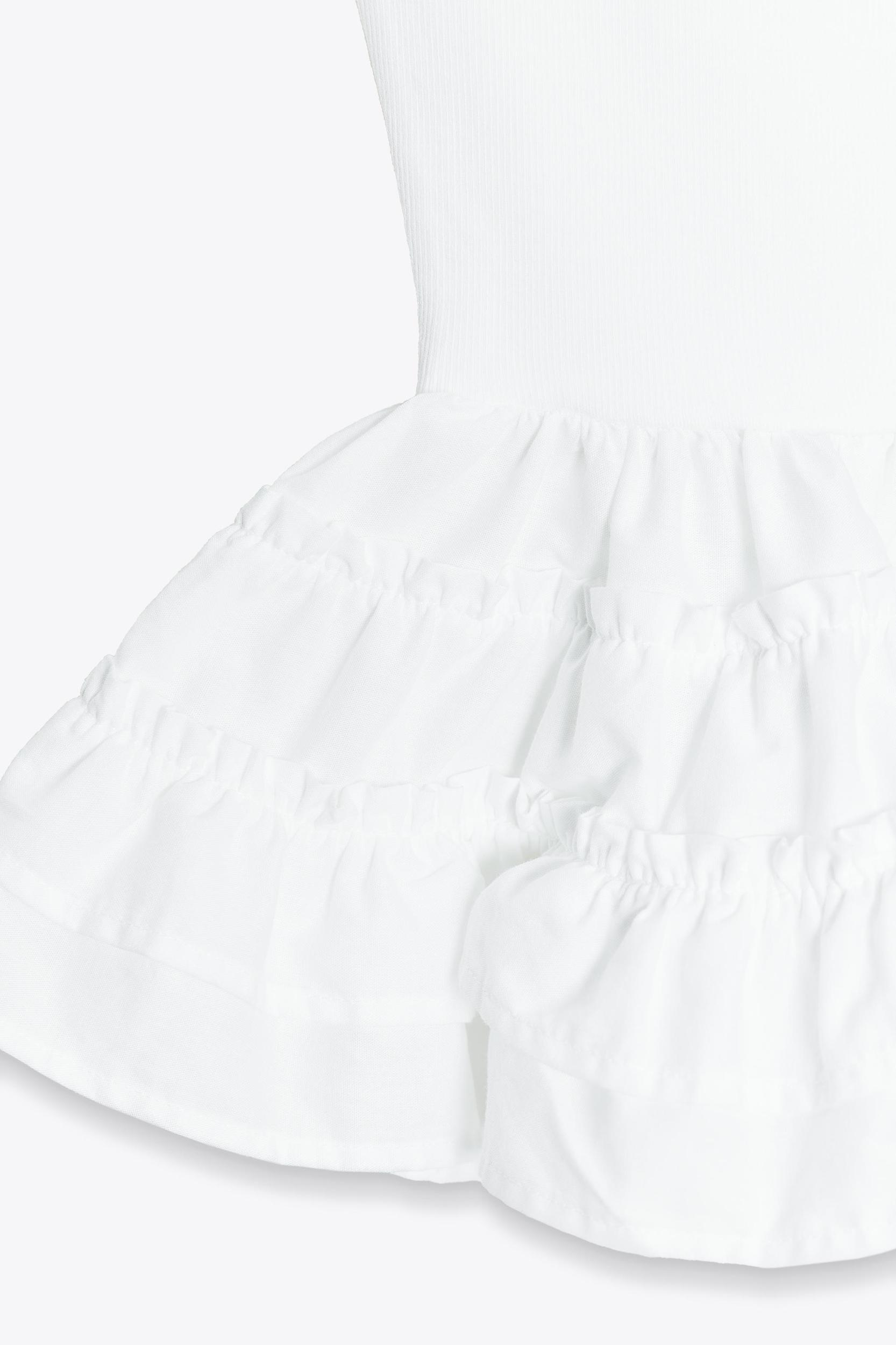 PEPLUM COMBINATION STRAP TOP Product Image