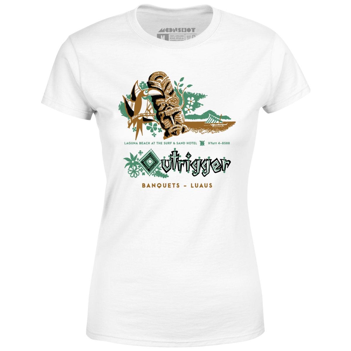 Billingsley's Outrigger v3 - Laguna Beach, CA - Vintage Tiki Bar - Women's T-Shirt Female Product Image