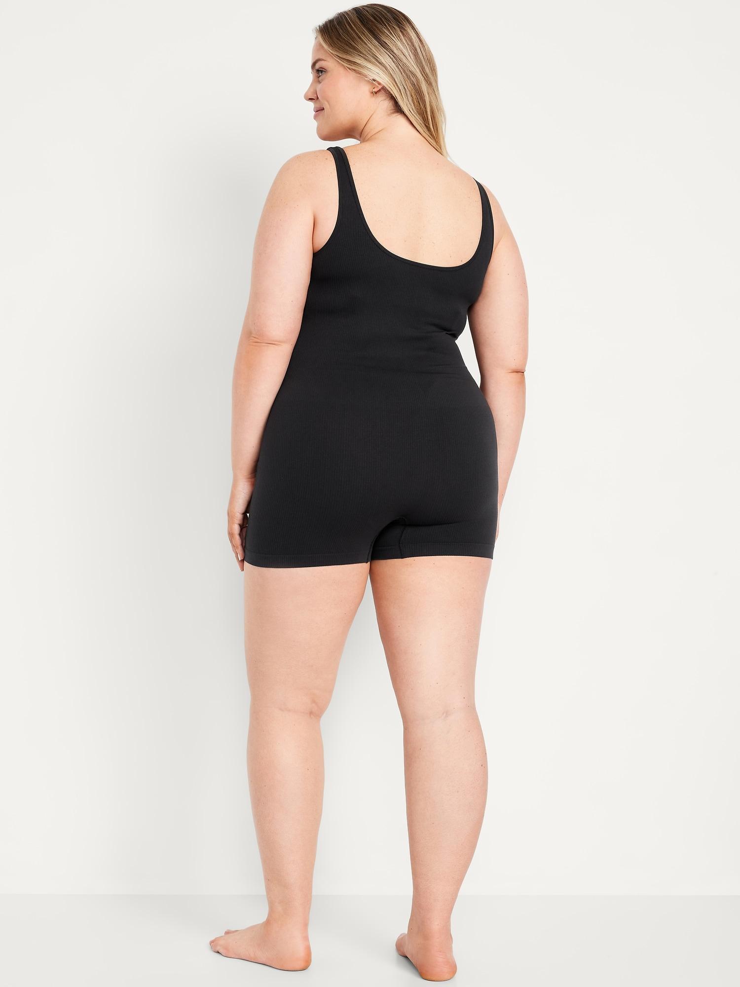 Seamless Ribbed Short Bodysuit Product Image