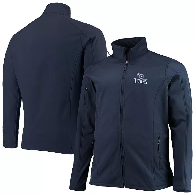 Men's Dunbrooke Navy Tennessee Titans Big & Tall Sonoma Softshell Full-Zip Jacket,  Product Image