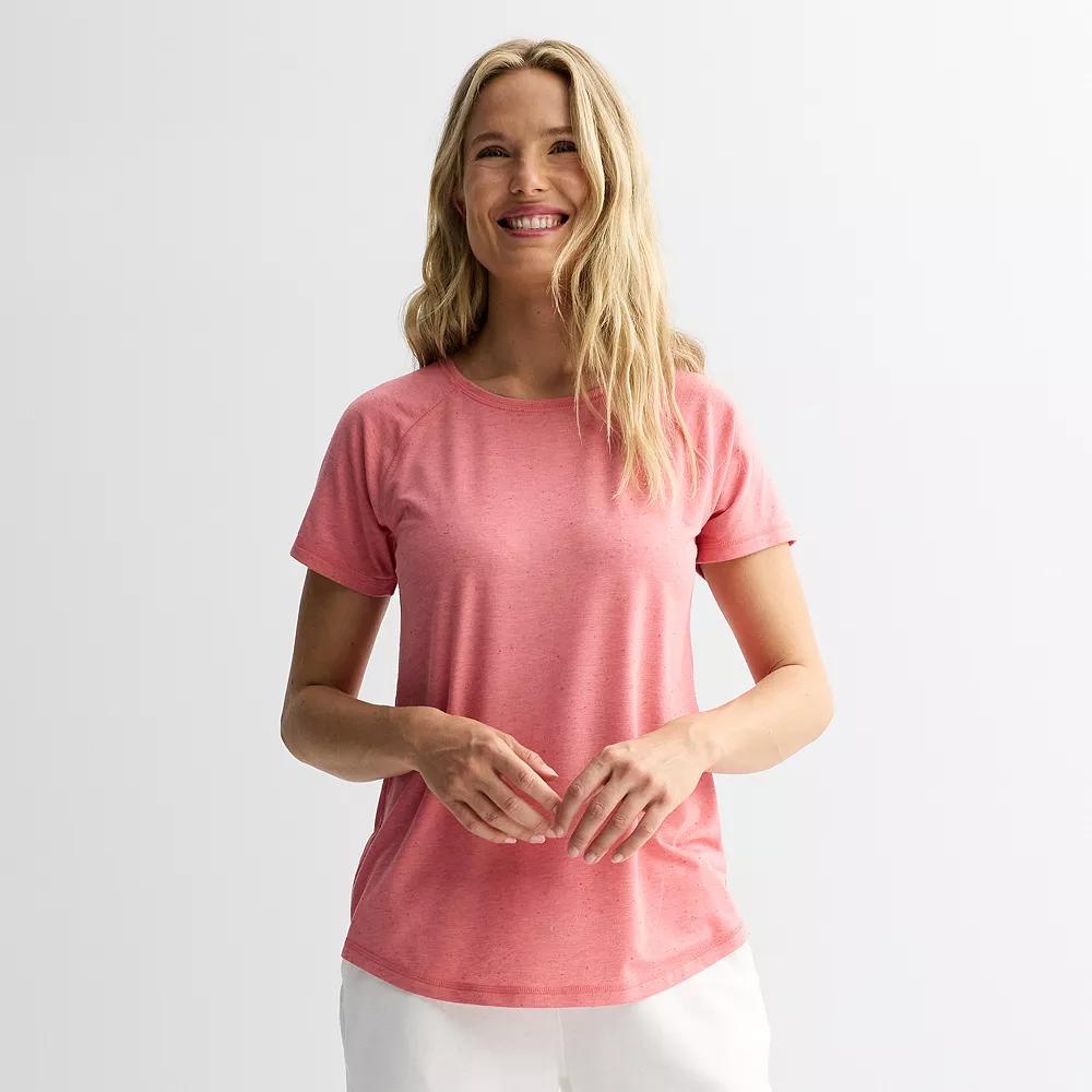 Women's Tek Gear® Essential Core Raglan Tee,  Product Image