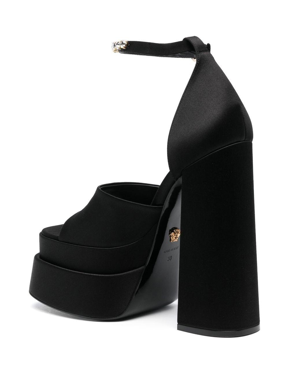Medusa charm platform sandals Product Image