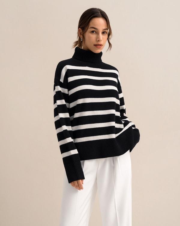 Tarra Stripe Sweater Product Image