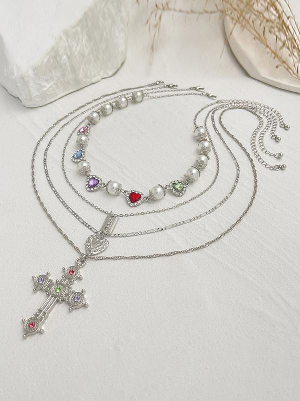 Layered Tasseled Necklaces Accessories Product Image