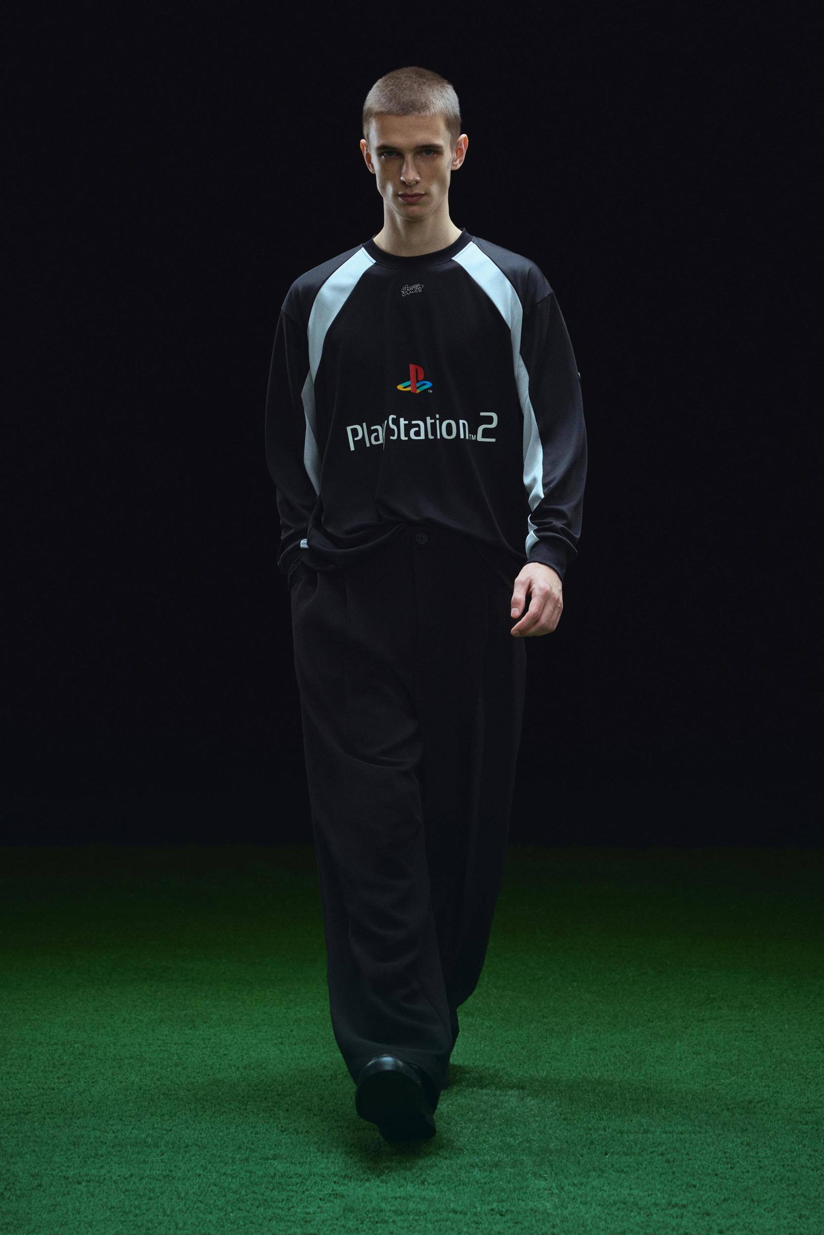 Paneled PlayStation x STWD T-shirt Product Image