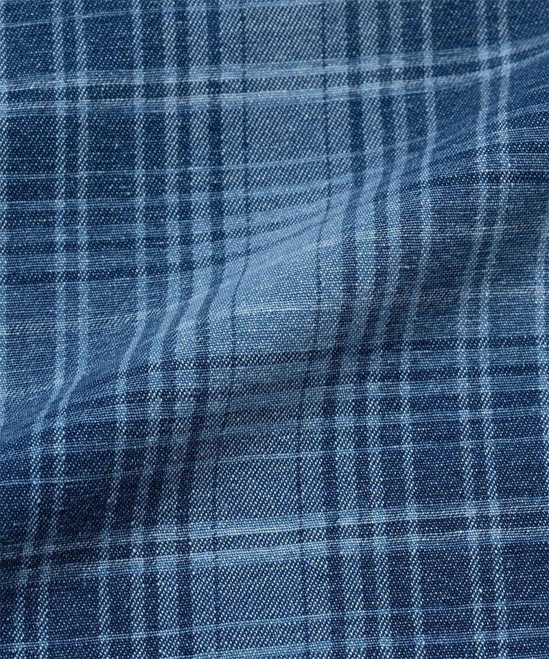 Lagoon Short Denim Plaid Product Image