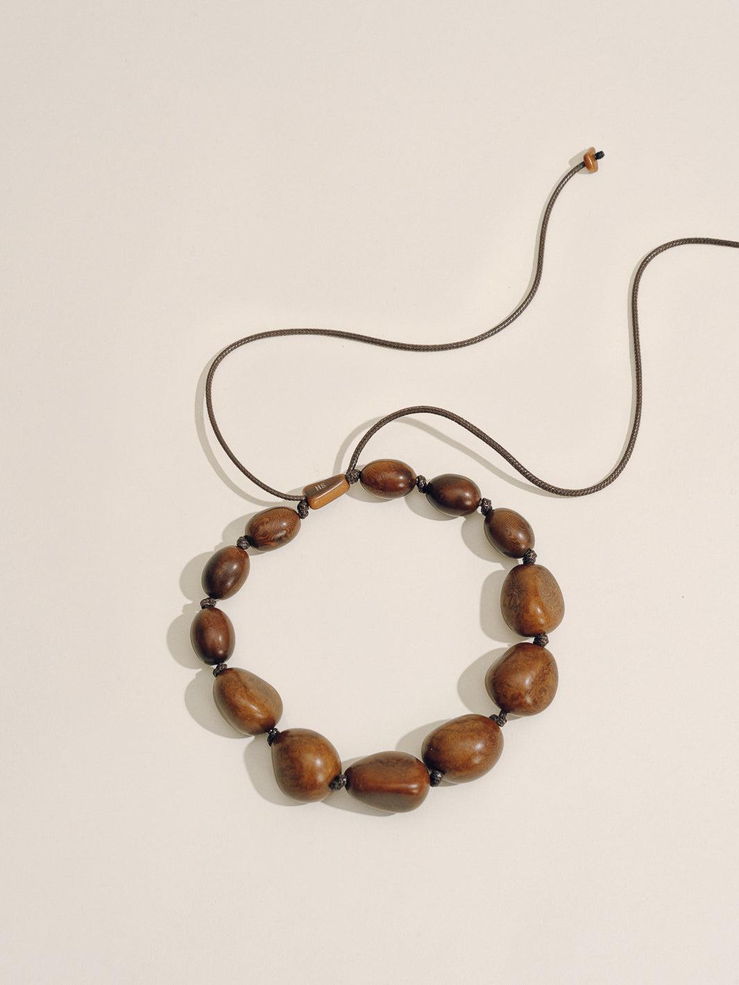 The Pendant Necklace in Black Product Image