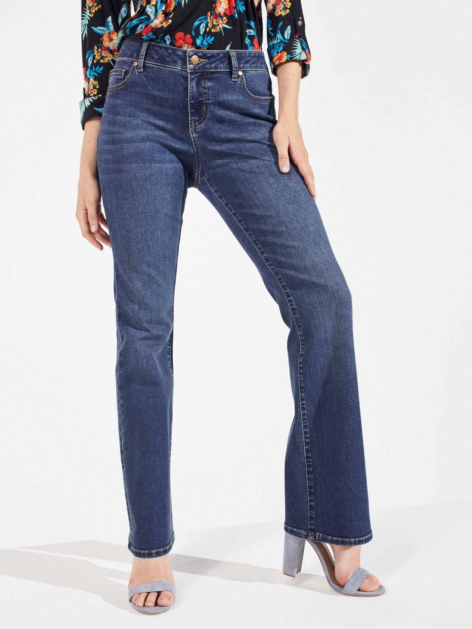 Westport Signature Mid-Rise Bootcut Jeans - Petite Product Image