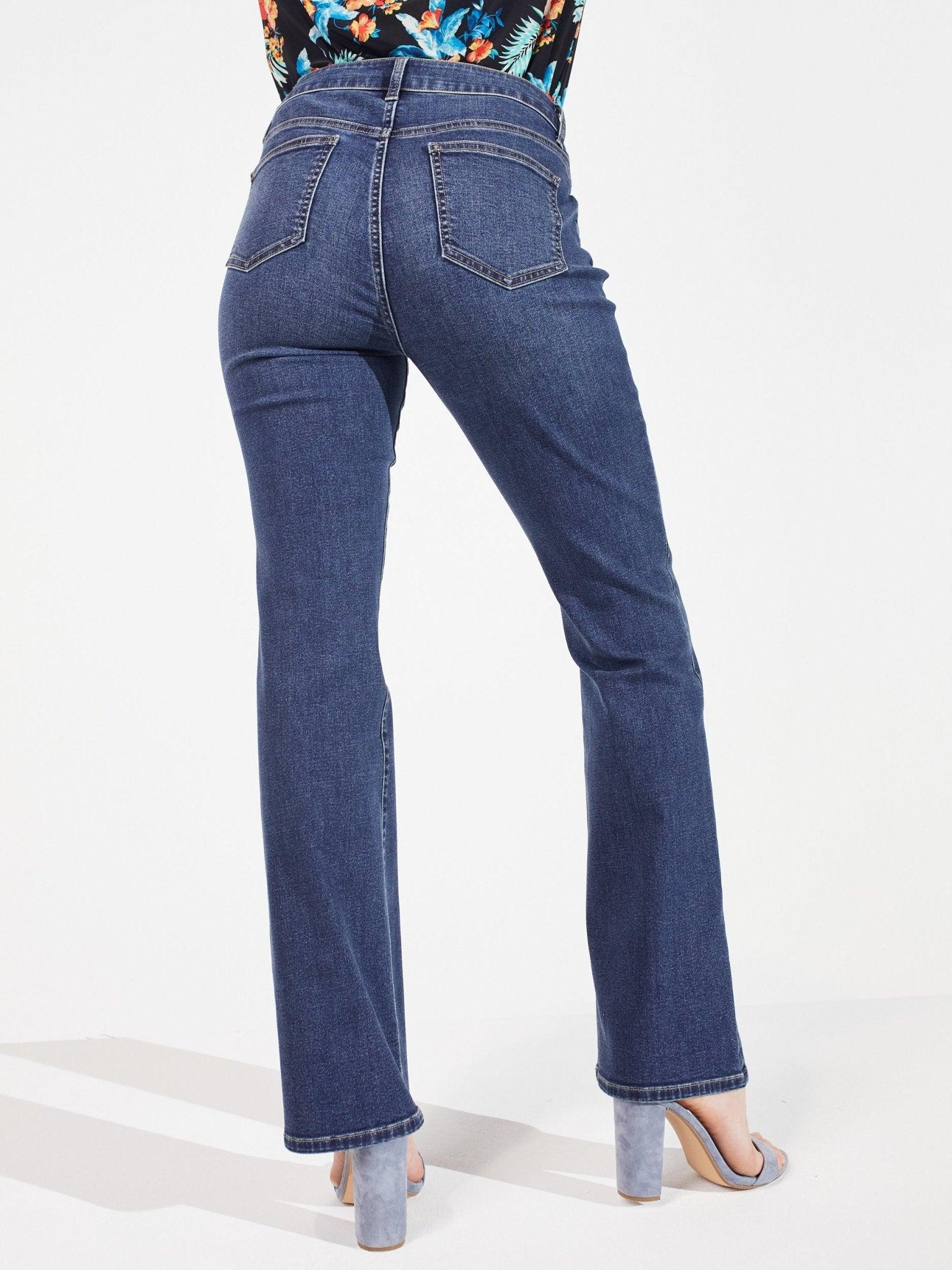 Westport Signature Mid-Rise Bootcut Jeans - Petite Product Image