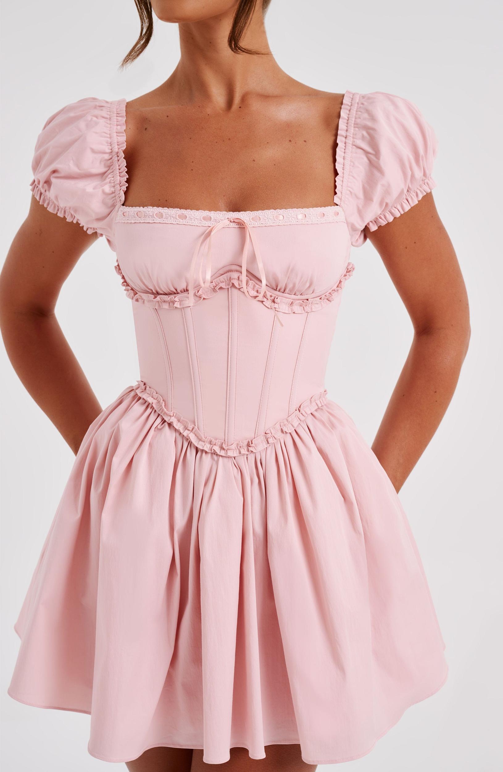 Penelope Mini Dress - Blush Product Image
