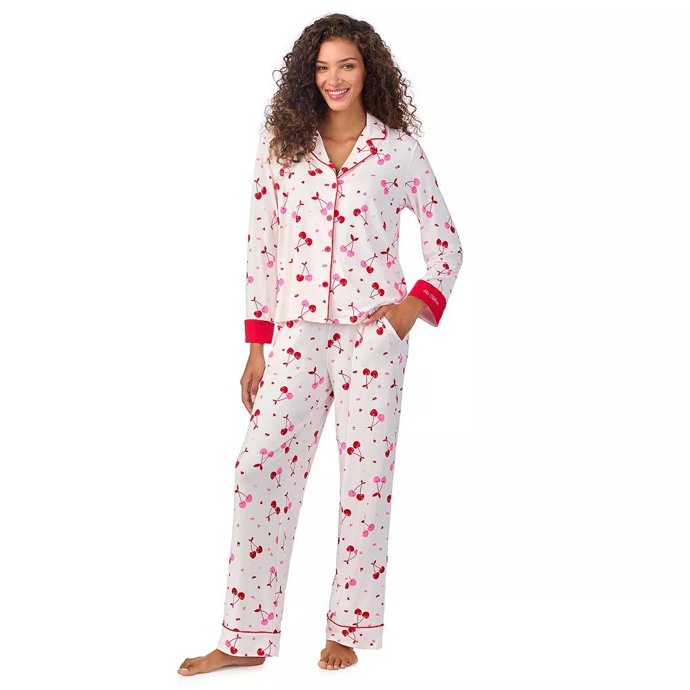 Women's Beauty Sleep Social Long Sleeve Pajama Shirt & Pajama Pants Sleep Set, Girl's, Size: XXL, Ma Cherie Product Image