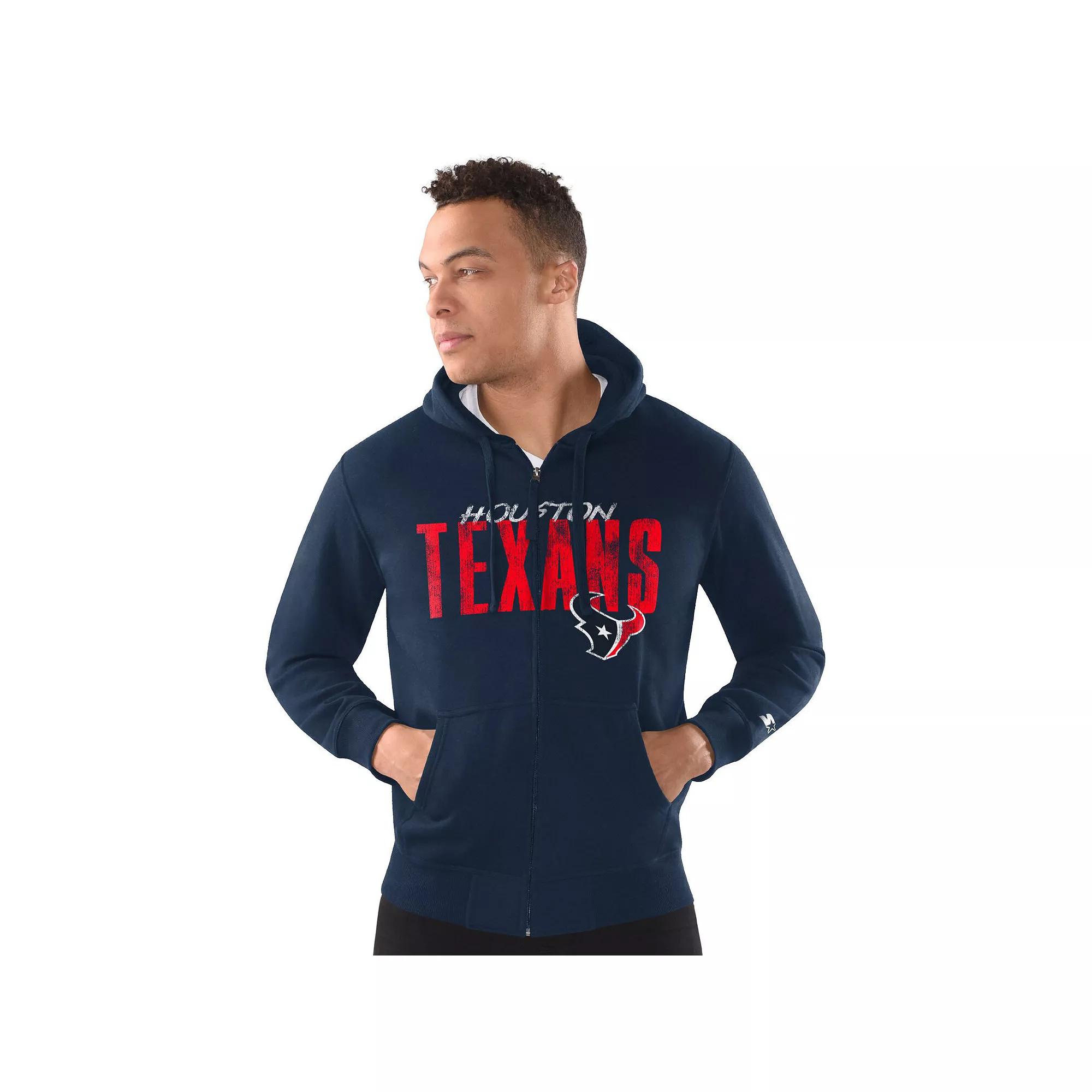 Men's Starter Red St. Louis Cardinals Distressed Full-Zip Hooded Jacket,  Product Image