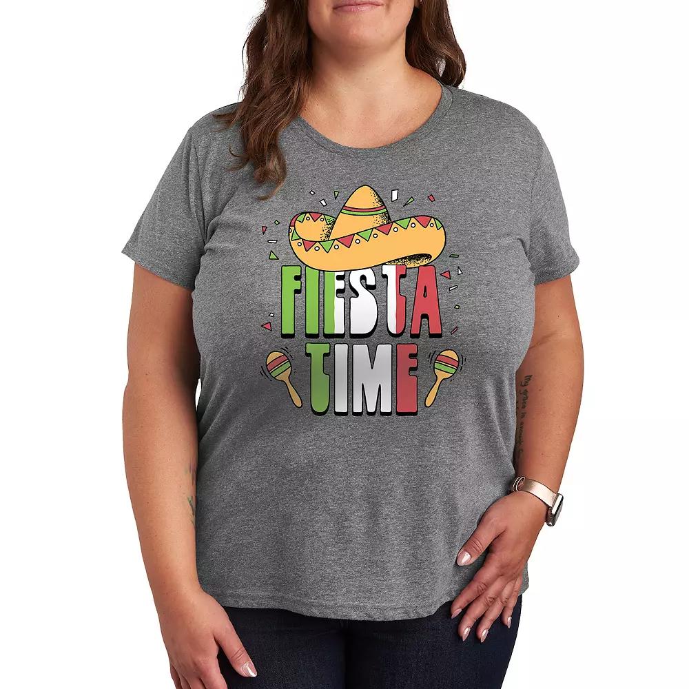 Plus Fiesta Time Graphic Tee, Women's,  Product Image