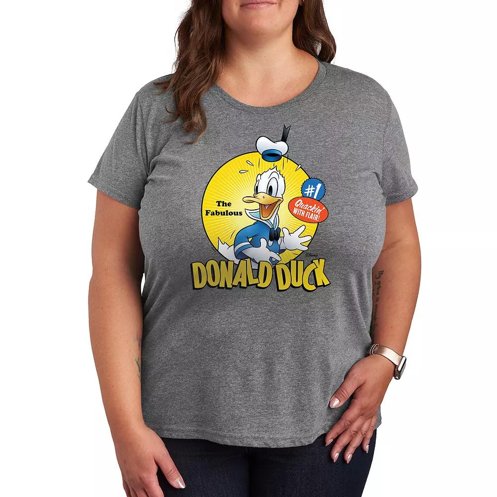 Disney's Donald Duck Plus Fabulous Graphic Tee, Women's,  Product Image