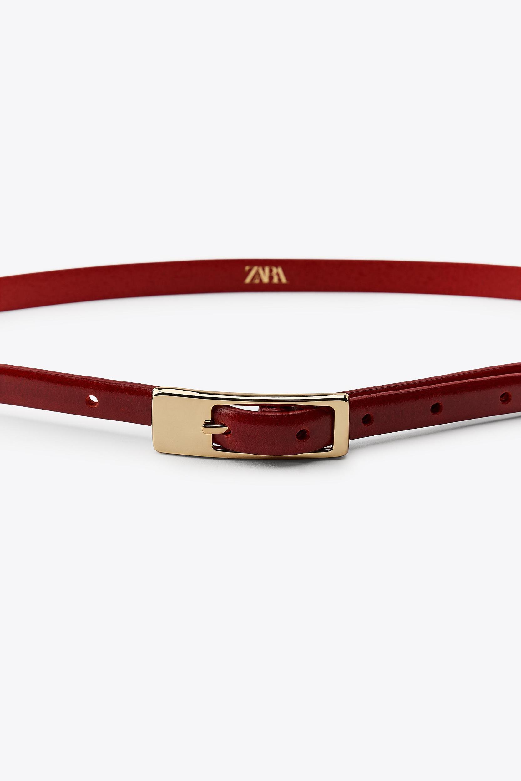 THIN LEATHER BELT Product Image