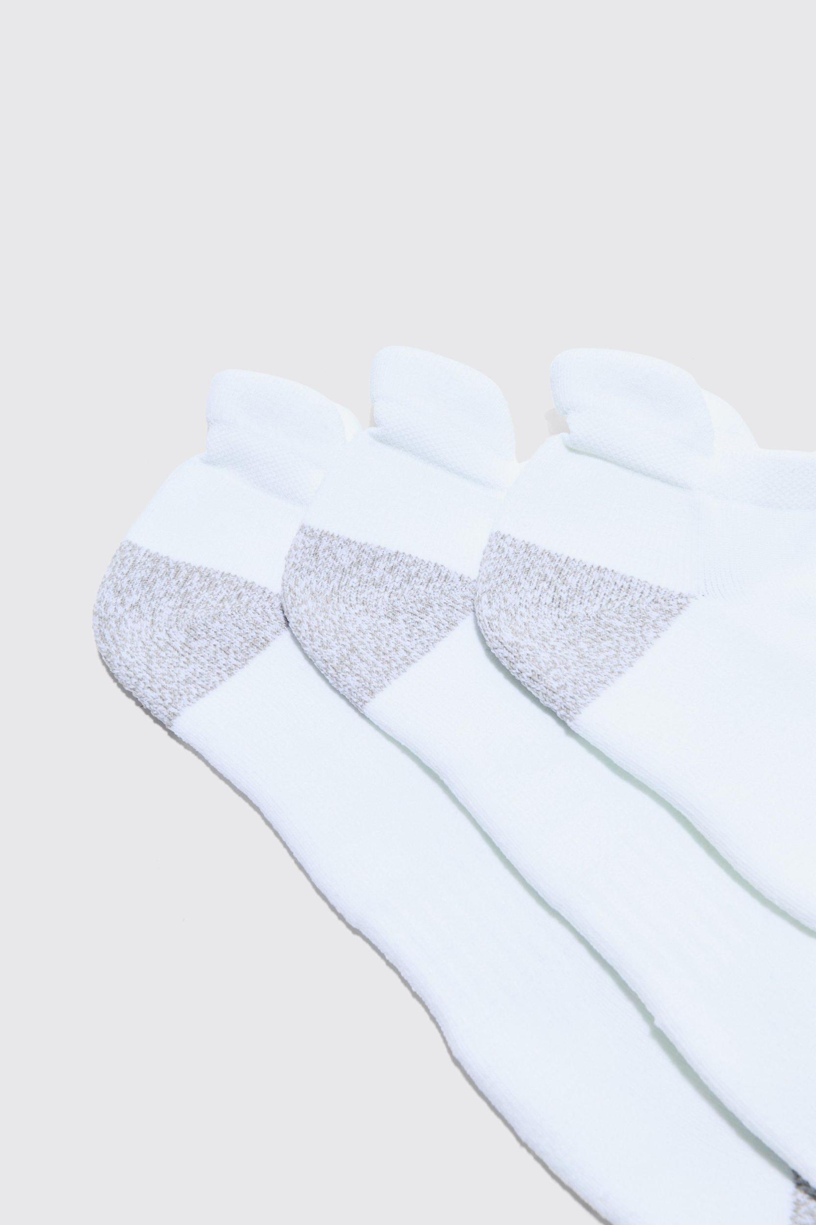 Man Active Cushioned Training Sneakers 3 Pack Socks | boohooMAN USA Product Image