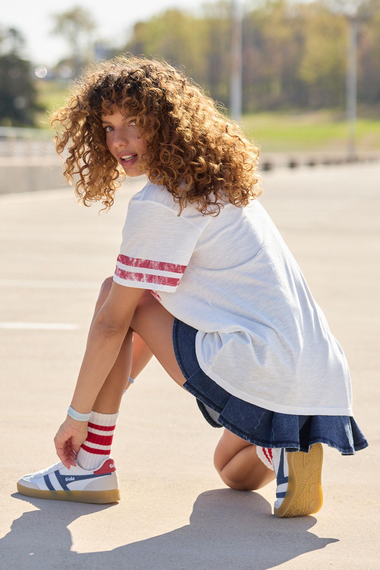 USA Oversized Slub Tee Product Image