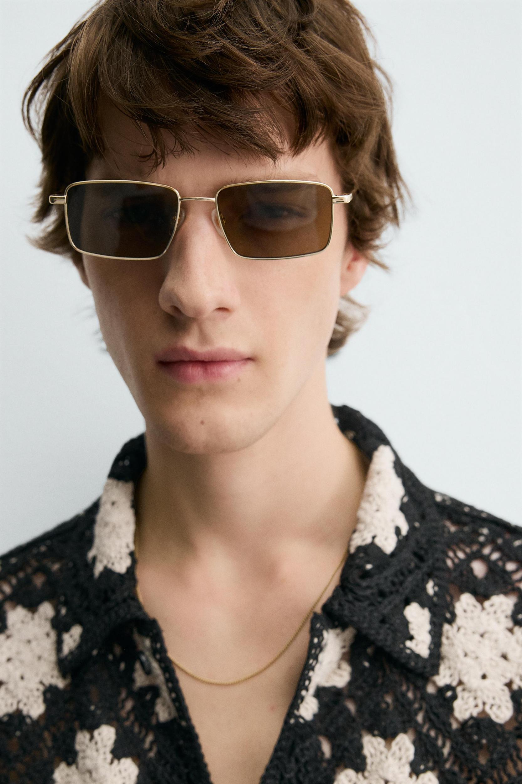 CROCHET TEXTURED SHIRT Product Image