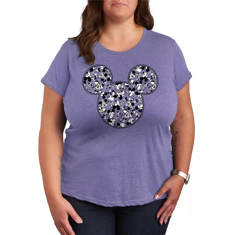 Disney's Mickey Mouse Plus Meta Graphic Tee, Women's,  Product Image