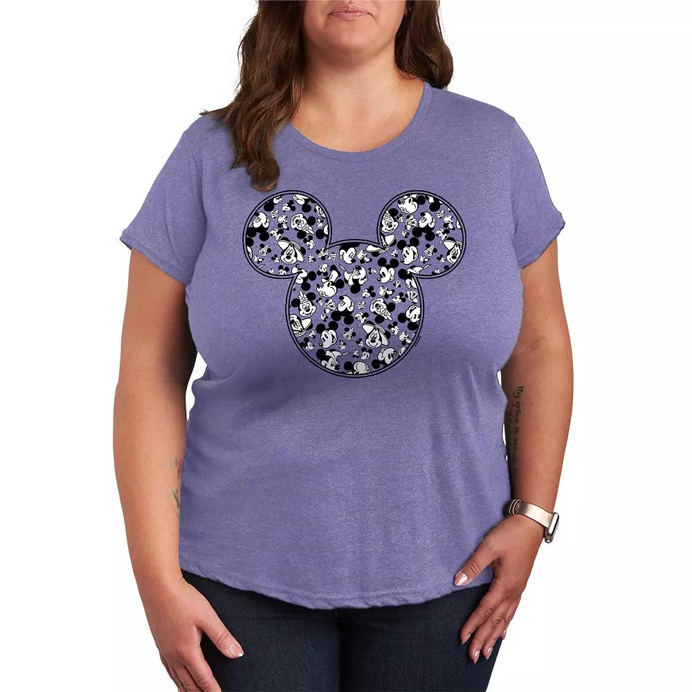 Disney's Mickey Mouse Plus Meta Graphic Tee, Women's,  Product Image