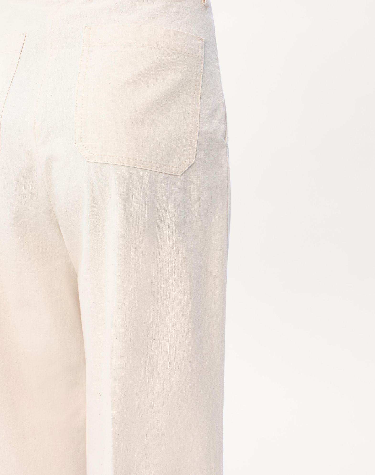 Cuffed Denim Pants Product Image