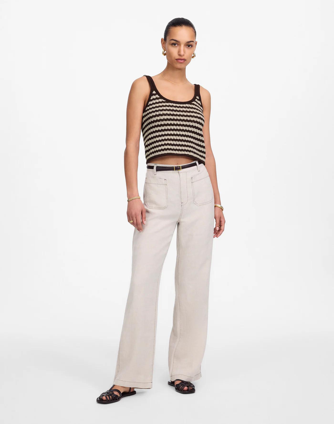 Open-Stitch Sweater Tank Product Image