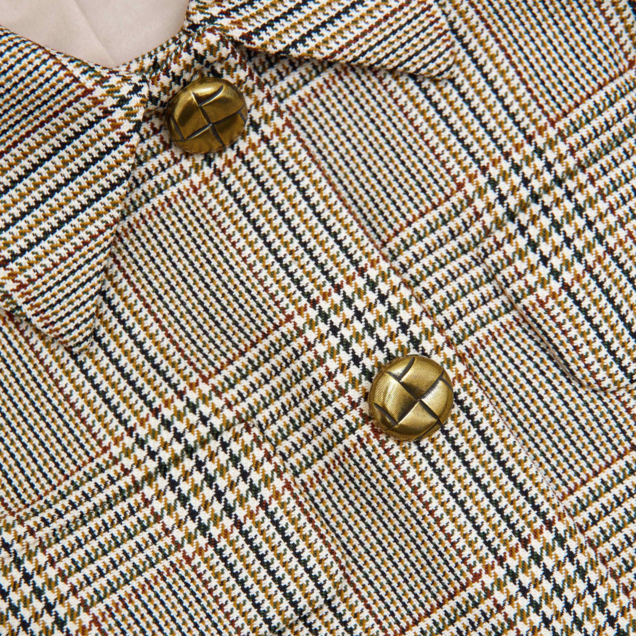 Check Mini Dress Product Image