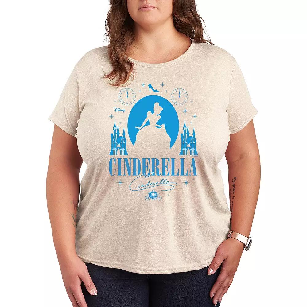 Disney's Cinderella Plus Graphic Tee, Women's,  Product Image