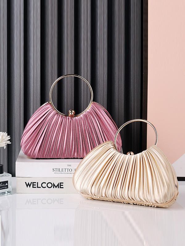 Pleated Split-Joint Bags Handbags Product Image