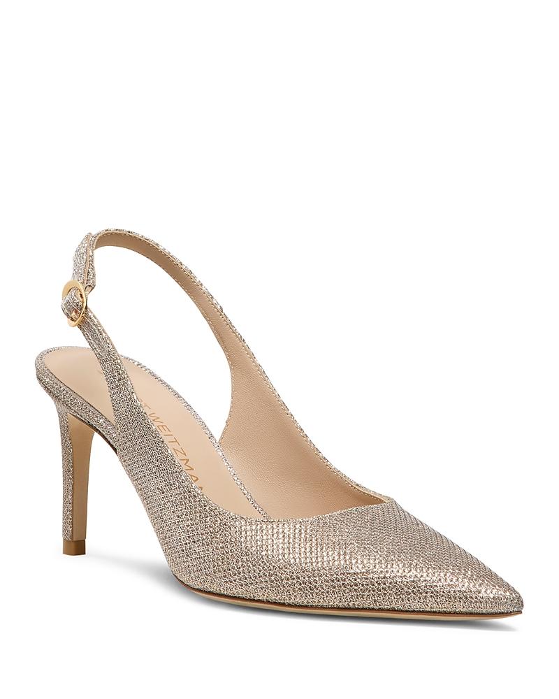 Womens Power 75MM Textured Slingback Pumps Product Image