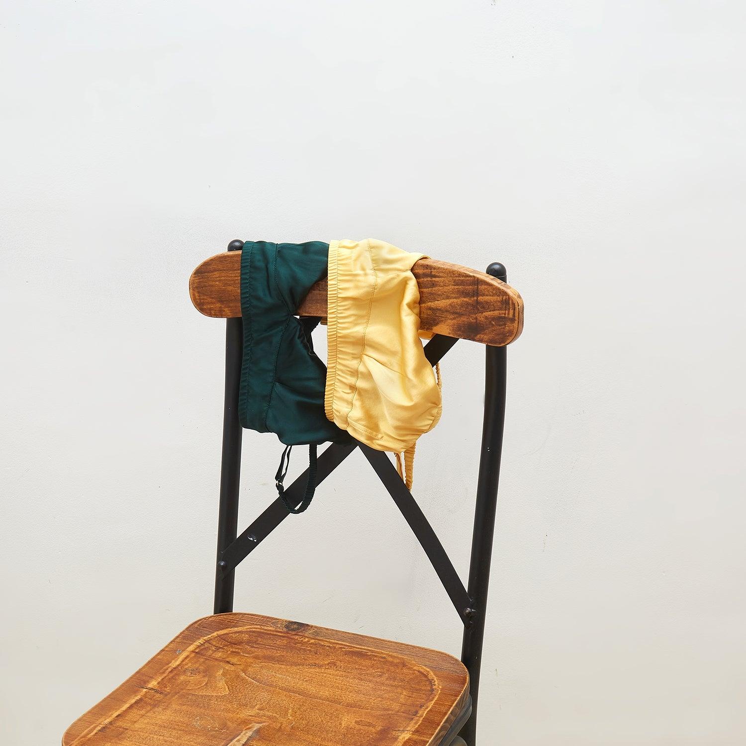 Set of 9 Pure Mulberry Silk Bikini Panties | Mid Waist | 22 Momme | Float Collection Product Image