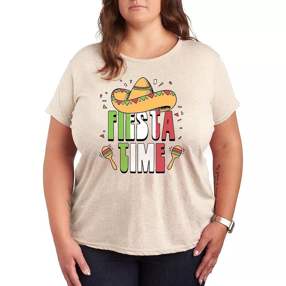 Plus Fiesta Time Graphic Tee, Women's,  Product Image