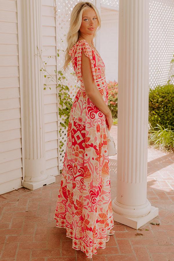 Veranda Charm Floral Maxi Dress Product Image