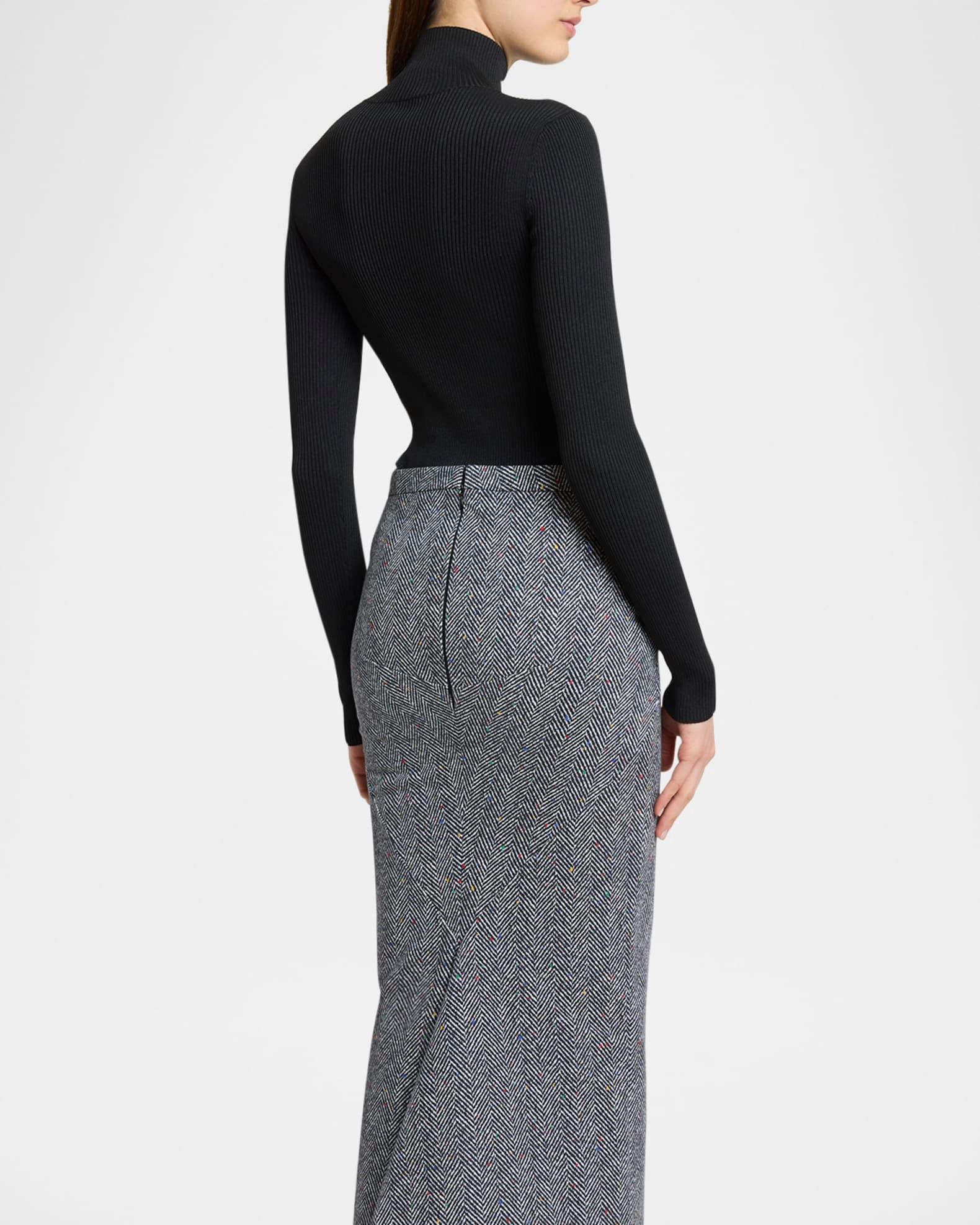 High-Neck Logo-Print Bodysuit Product Image