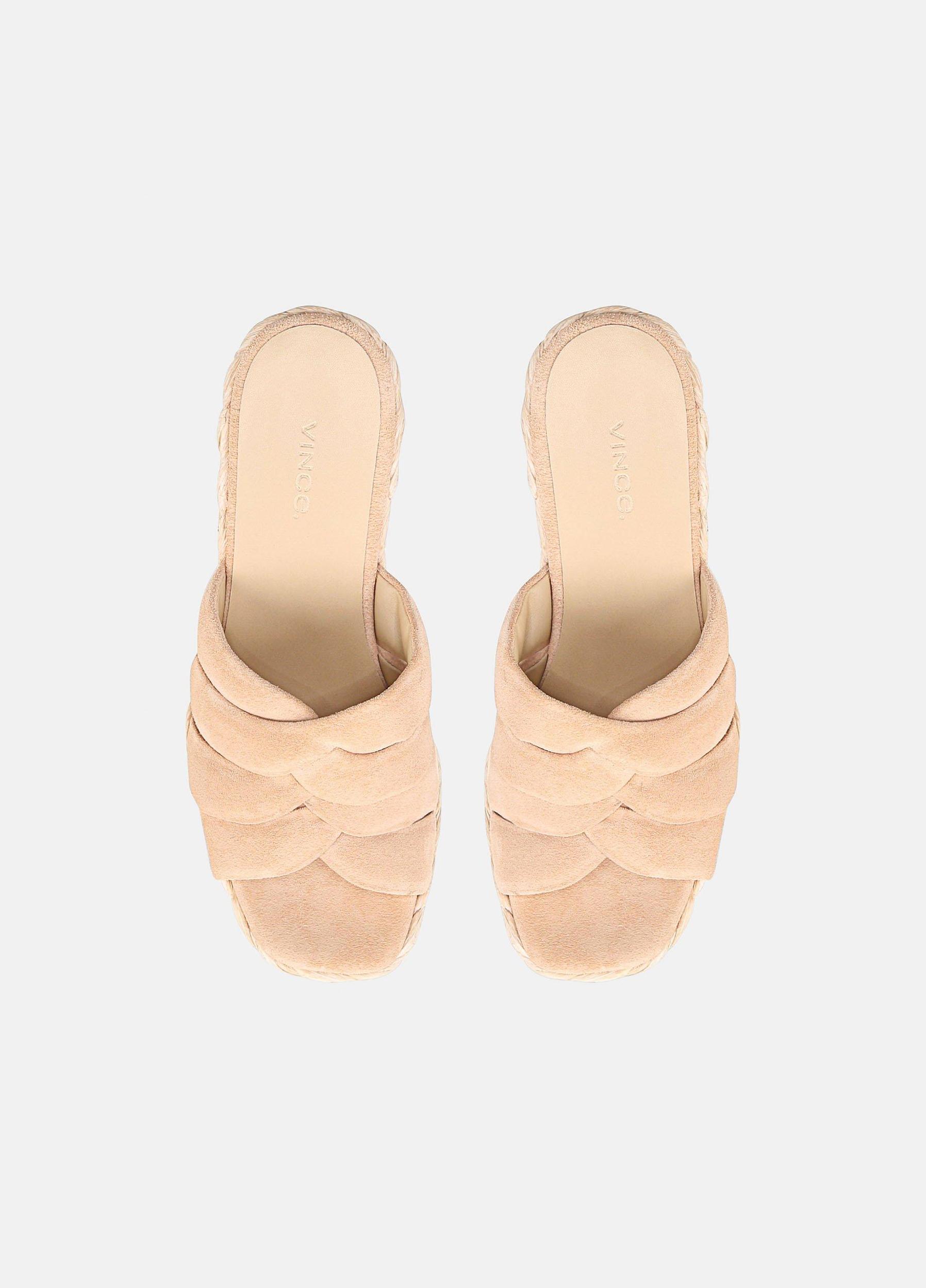 Gilian Suede Wedge Sandal Product Image