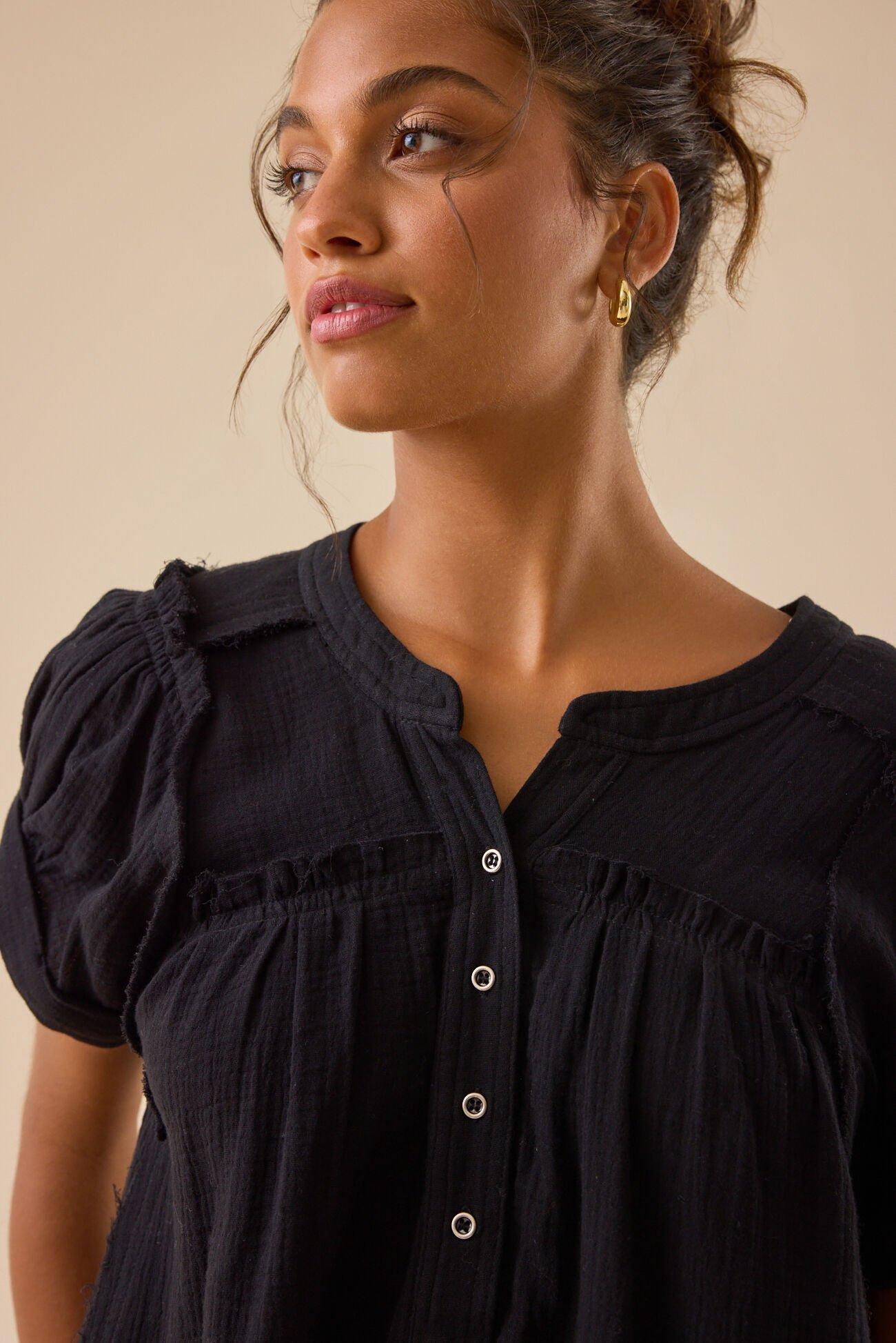 Kaylee Babydoll Top Product Image